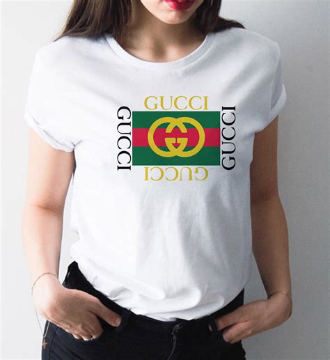 gucci t shirt women's online|vintage Gucci t shirt women.